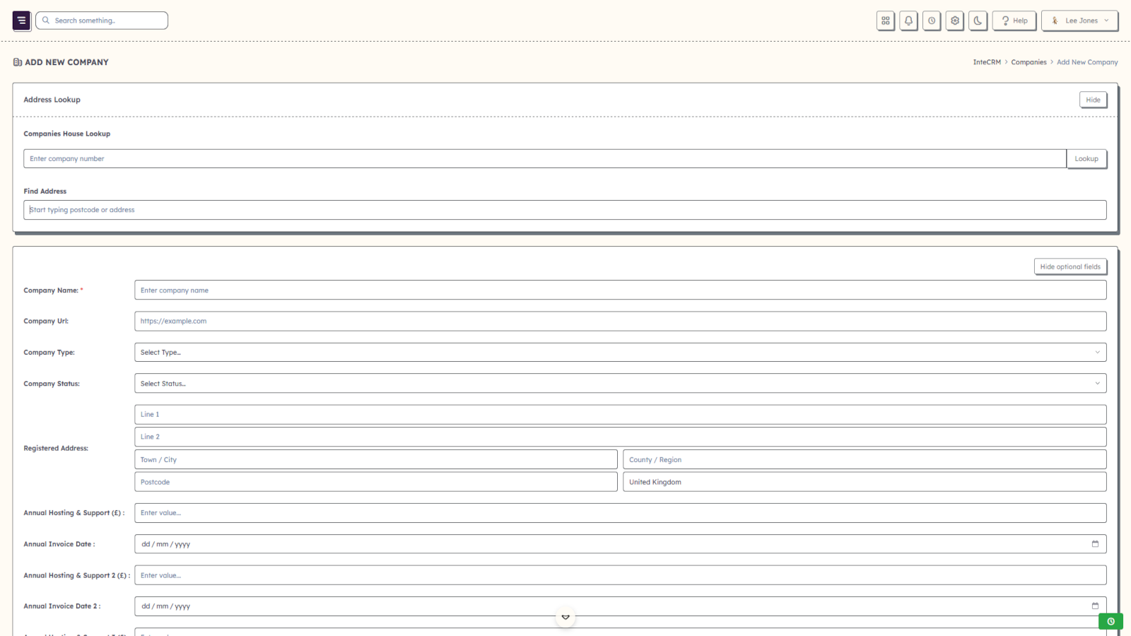 Integrations and lookup features